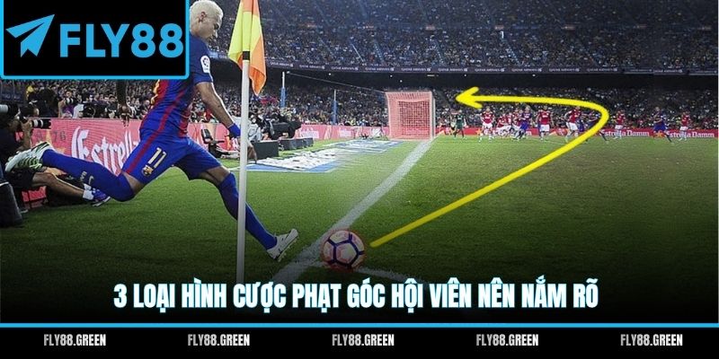 3 loại hình cược phạt góc hội viên nên nắm rõ
